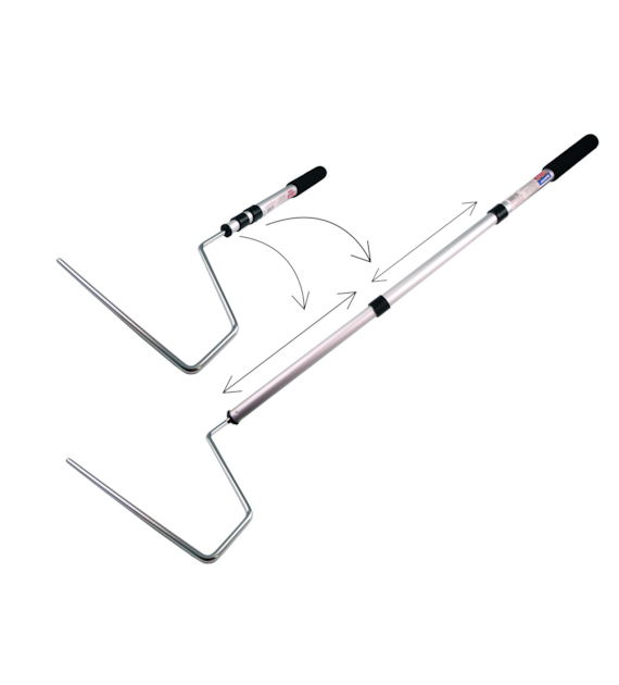 Rączka przedłużacz 25cm 8mm  52-92cm