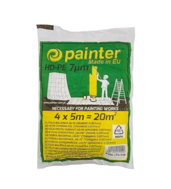 Folia HD-PE 4x5m 120g  7 