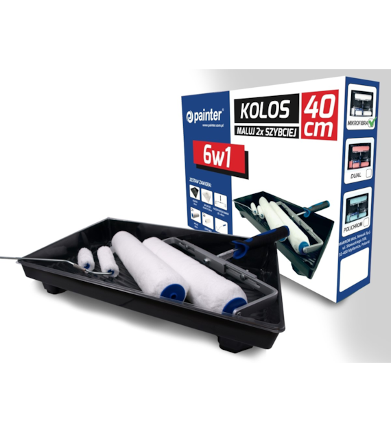 KOLOS Zestaw 6w1 MIKROFIBRA 40cm