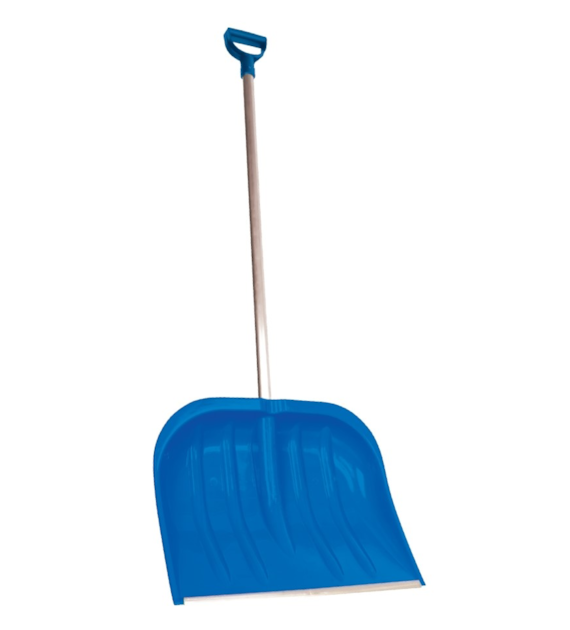 Łopata śniegowa okucie aluminiowe 49cm+ rurka aluminiowa