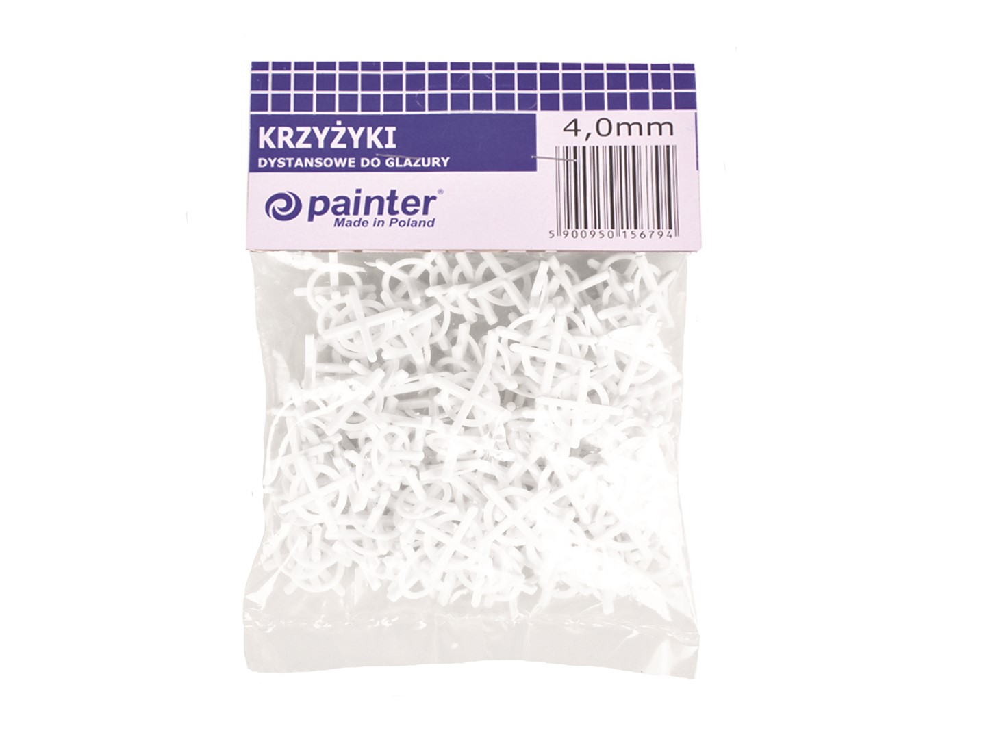 Krzyżyki dystansowe z uchwytem 2,5mm